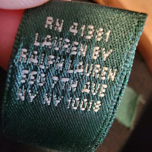 Lauren Ralph Lauren Club Jacket Women's Petite Sz 6 Black Preppy *FLAW* - Picture 8 of 14